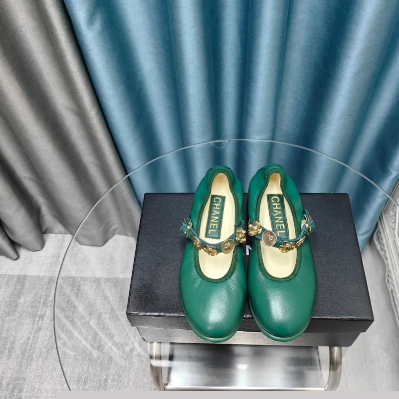Ch*el flat shoes